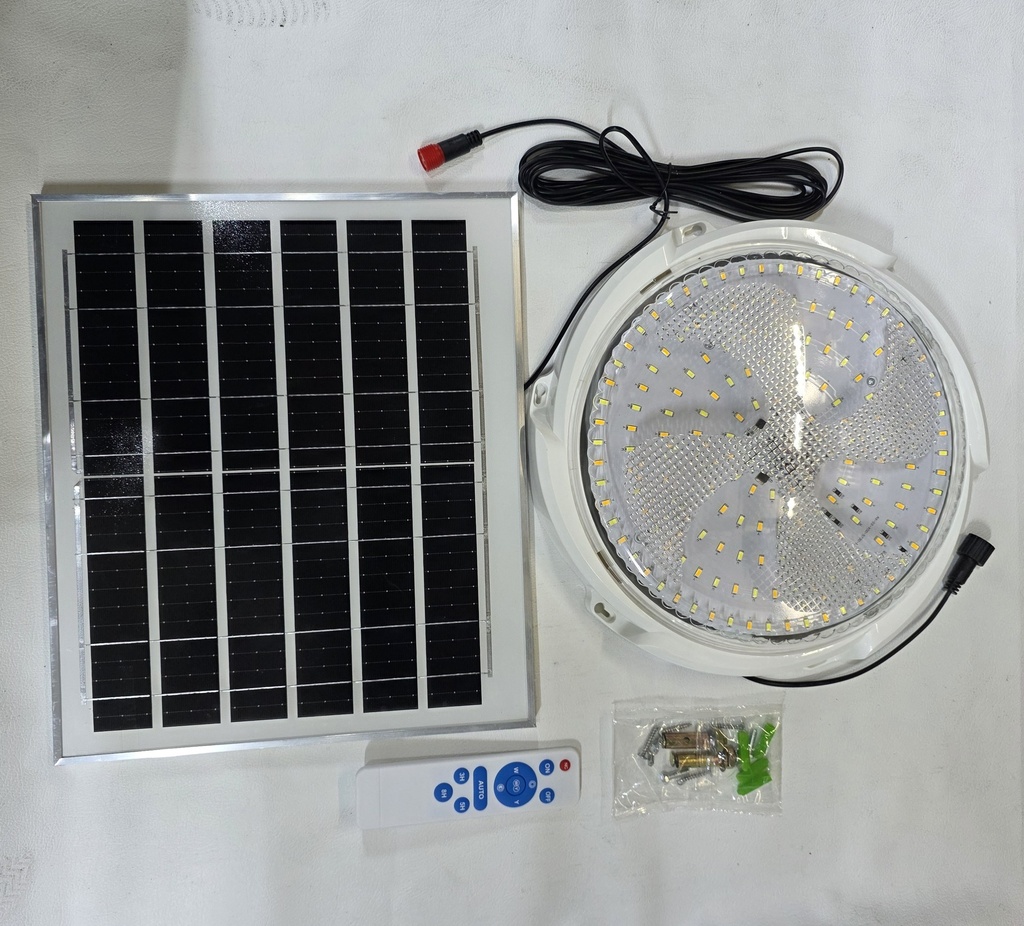 LAMPARA SOLAR 170 LEDS PARA HABITACIONES BLANCO Y AMBAR CAFINI |CN-L3942T-2|