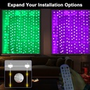 CORTINA DE LUZ INTELIGENTE 400 LEDS 2X2m |XY11822|
