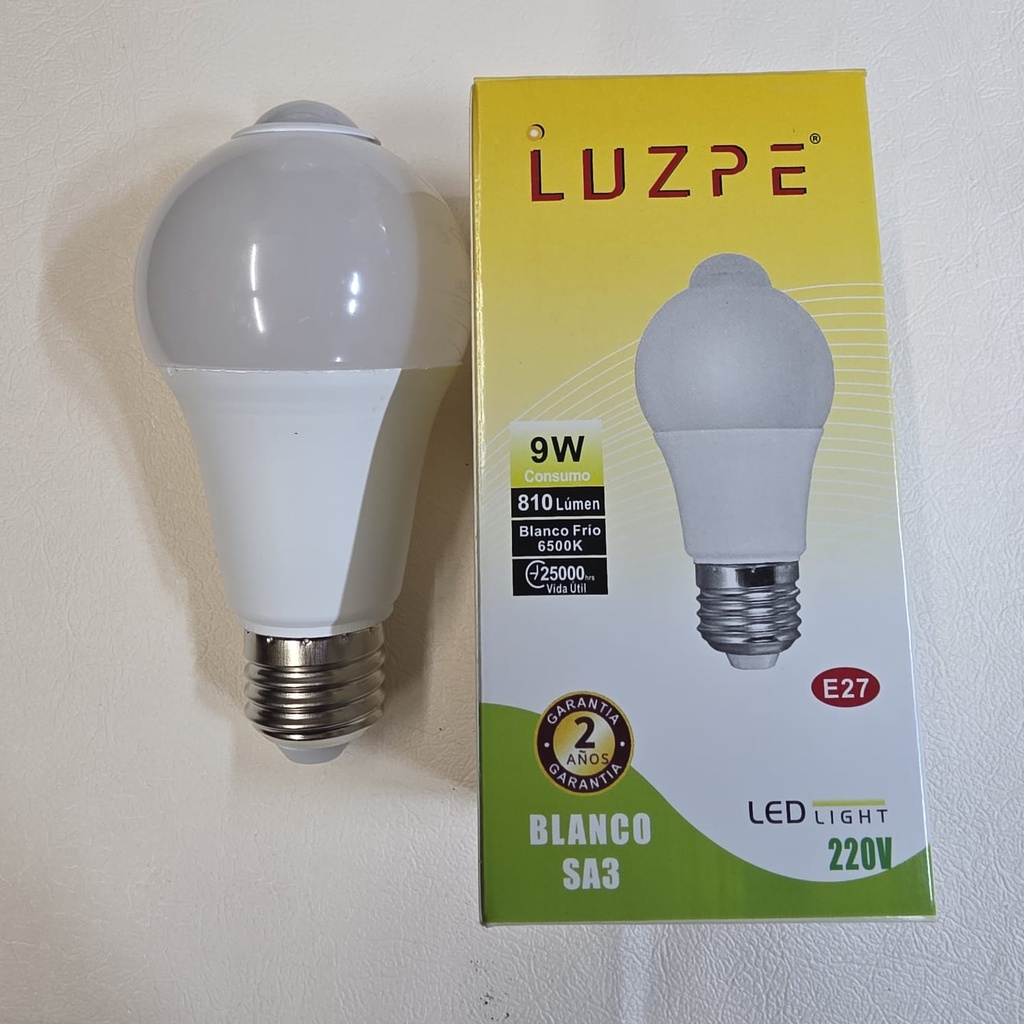 FOCO SENSOR 9W