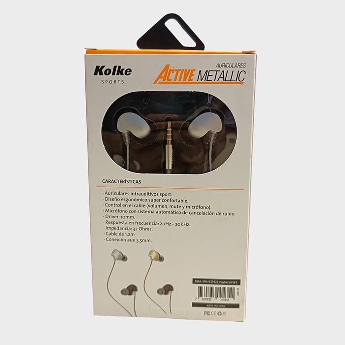 AUDIFONO ACTIVE METALLIC KOLKE |KOA-304|