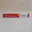 PAPEL ALUMINIO DE ALIM. 10m cajon/100und