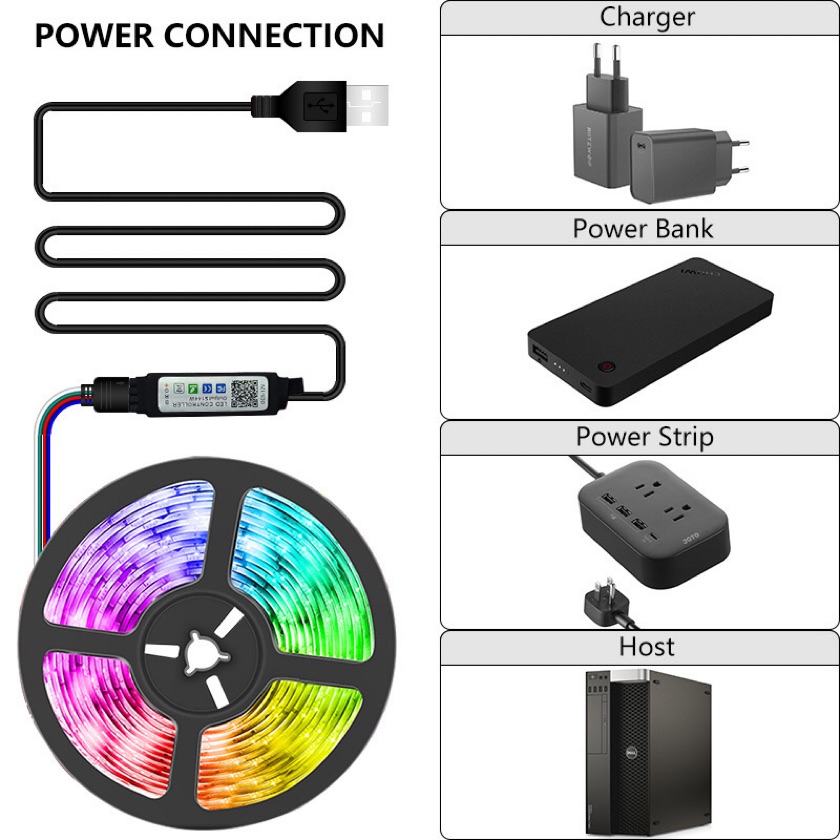 CINTA LED RGB 5M 