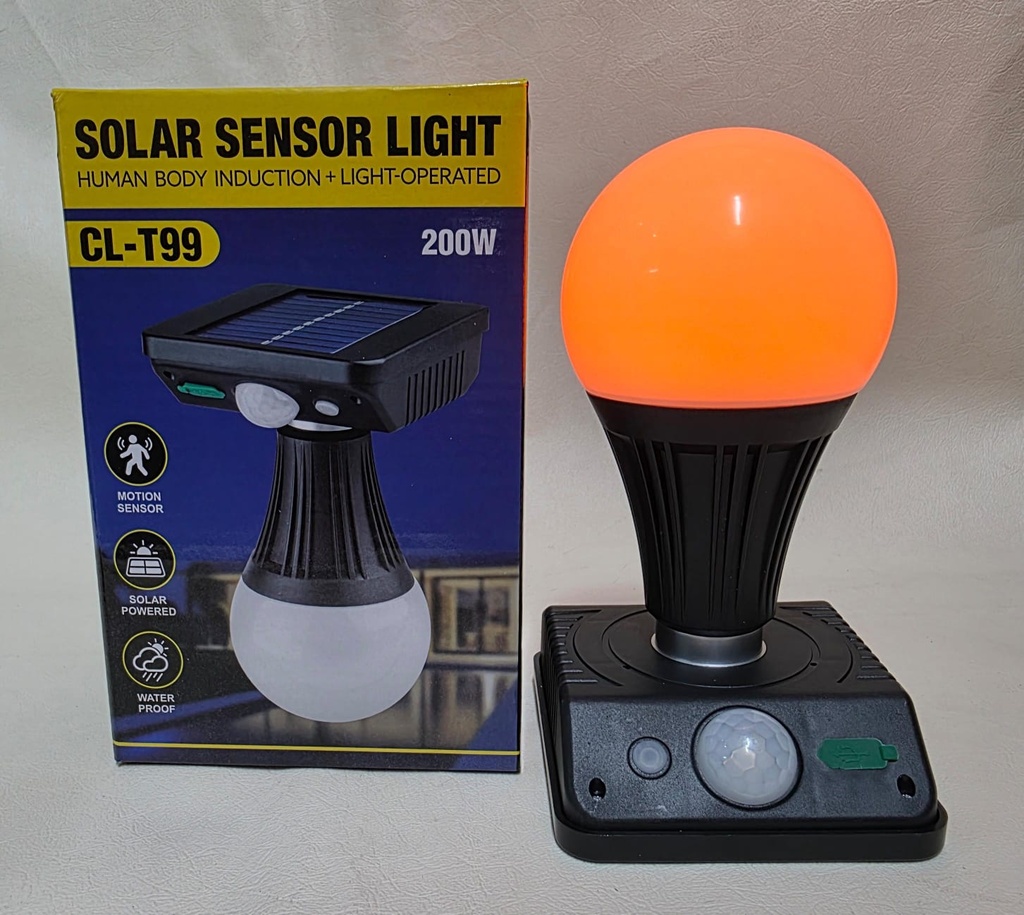 BOMBILLA SOLAR CON SENSOR |K664|
