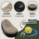 SILLON INFLABLE DE 2 PIEZAS