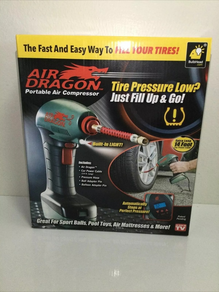 INFLADOR DE LLANTA AIR DRAGON