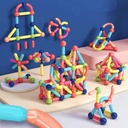 JUEGO DE BLOQUES DE CONSTRUCCION MAGNETICOS 64 PCS