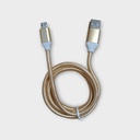 CABLE USB A MICRO USB CON LUZ LED |1381|