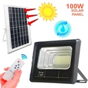 PANEL + REFLECTOR SOLAR 100W