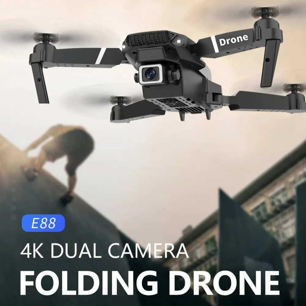 DRON E88 4K FULL HD WIFI 