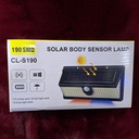 LAMPARA SOLAR CON SENSOR  |CL-S190|