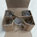 SET DE 6 VASOS CON ASA |6475|