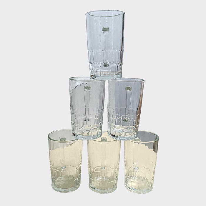 SET DE 6 VASOS CON ASA |6475|