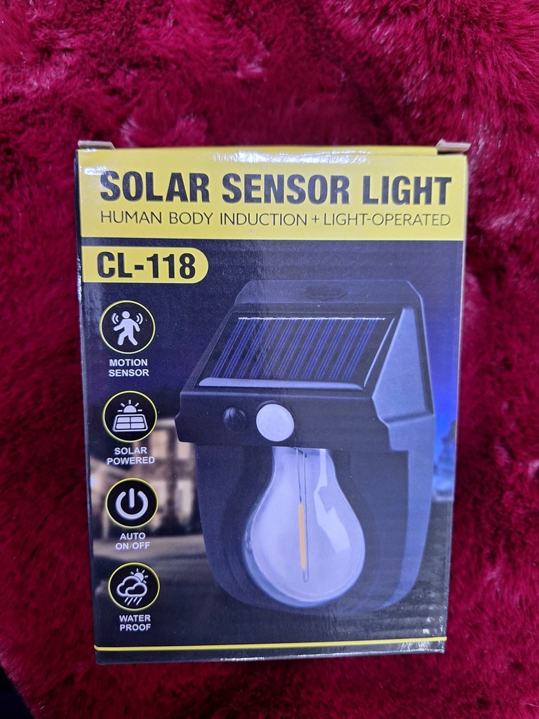 LAMPARA SOLAR LED |CL-118|