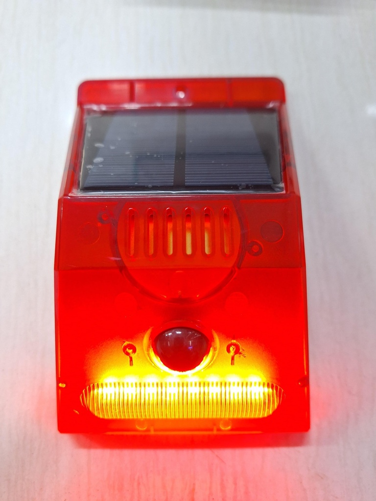 LUZ DE ALARMA SIRENA SOLAR MY-7143