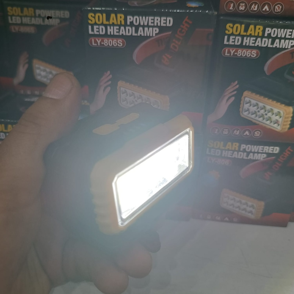 LINTERNA SOLAR DE CABEZA G-026