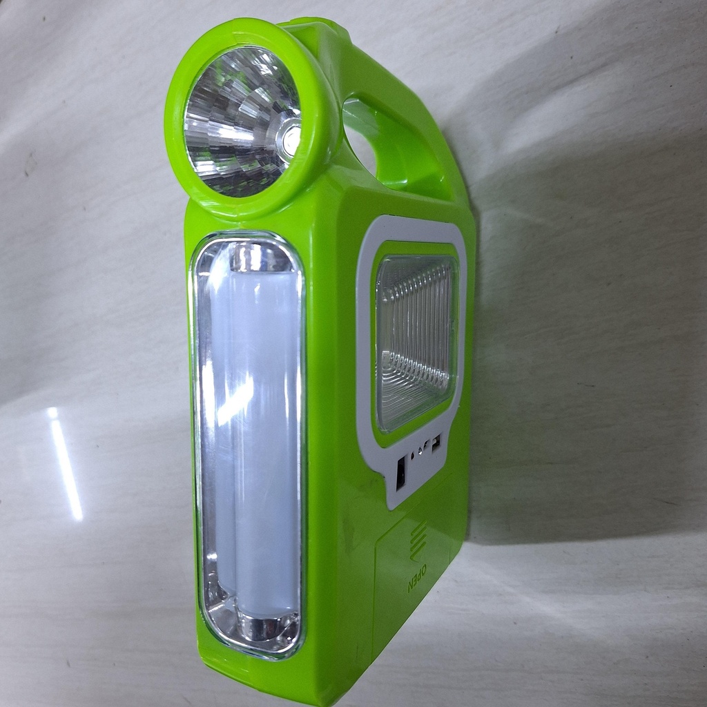 CARGADOR SOLAR DE CELULAR Y LINTERNA |G-044|