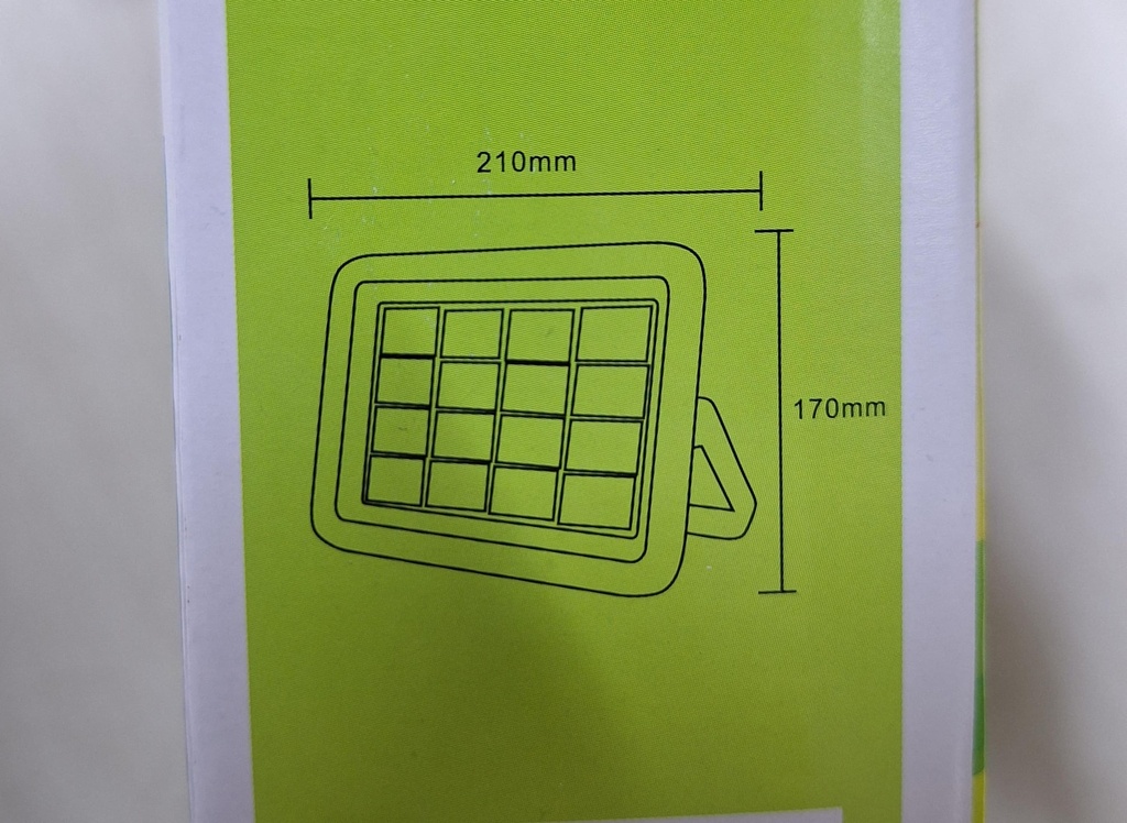 REFLECTOR RECARGABLE SOLAR 400W |SY04-16-400W|