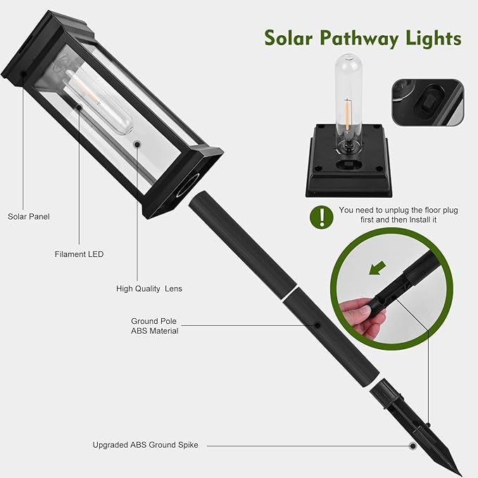 LUCES SOLARES DE CAMINO |XF-2901|