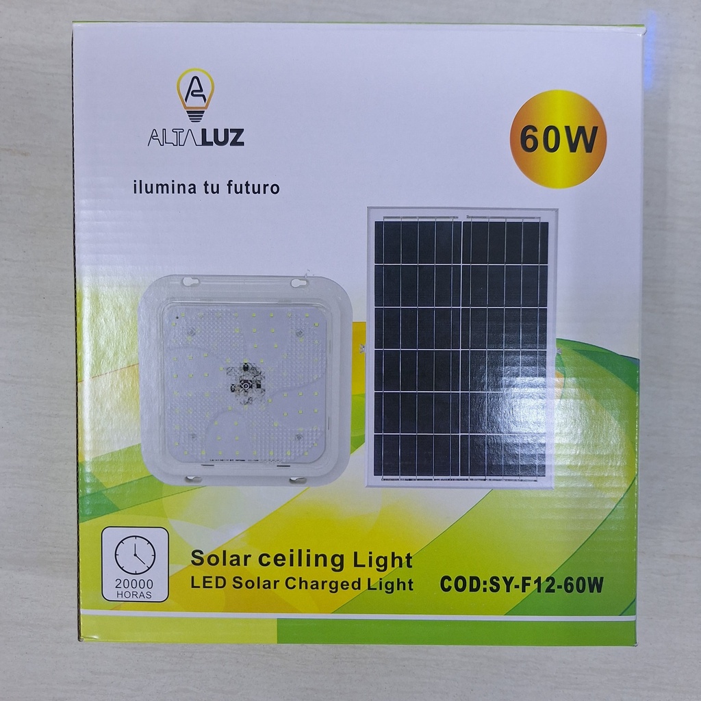 PANEL SQ SOLAR 60W |SY-F12-60W|