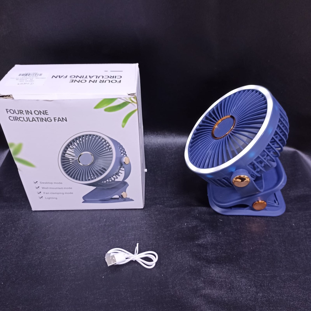 VENTILADOR DE CLIP RECARGABLE USB |K451|