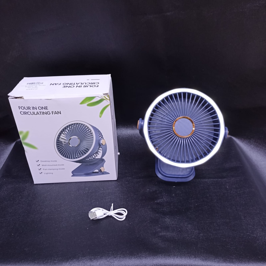 VENTILADOR DE CLIP RECARGABLE USB |K451|