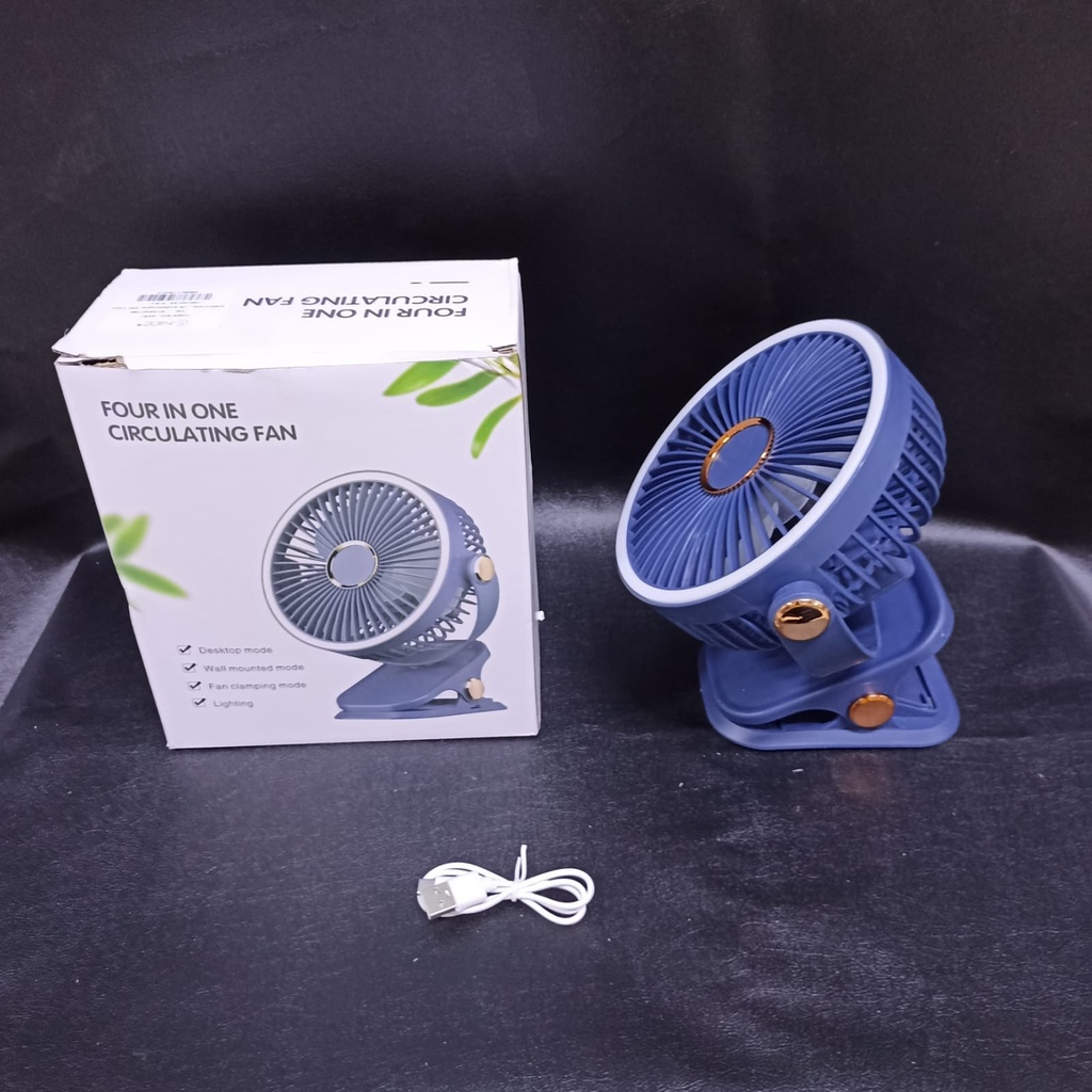 VENTILADOR DE CLIP RECARGABLE USB |K451|