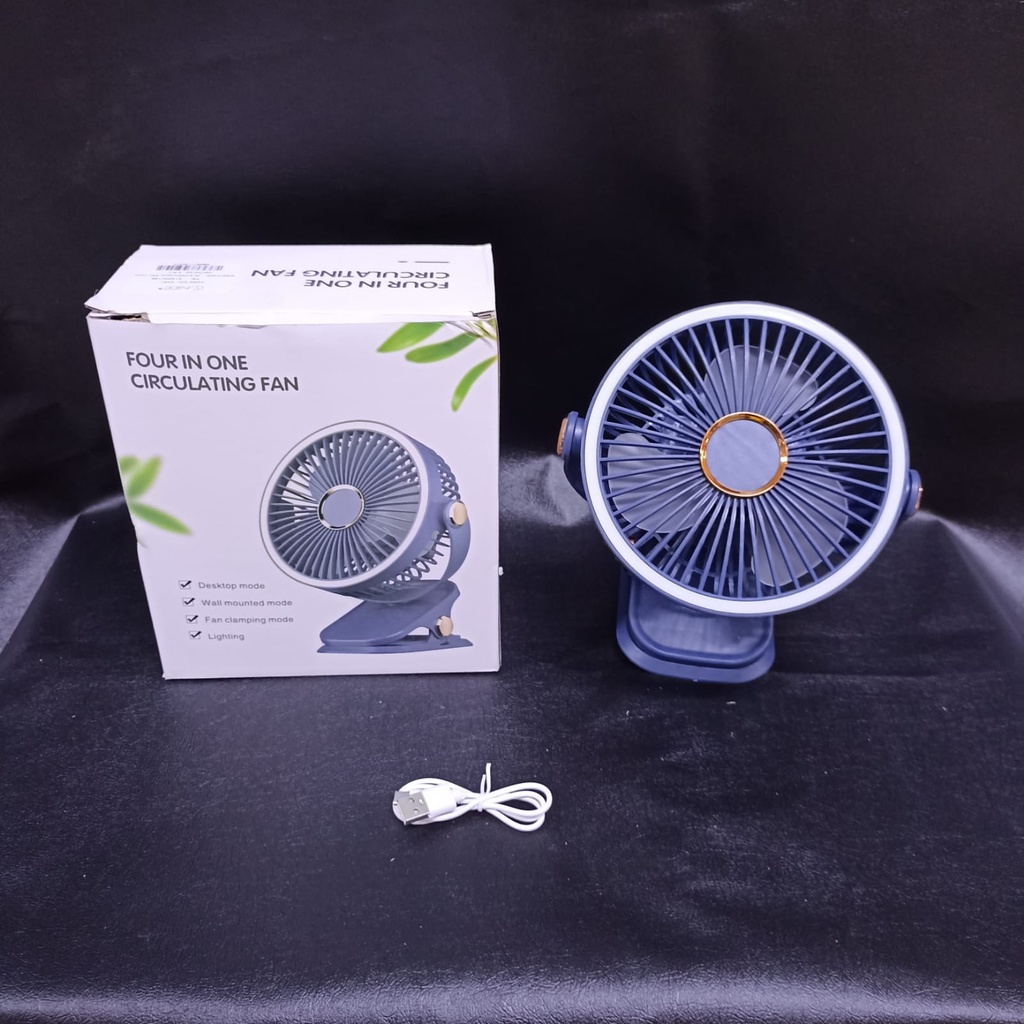 VENTILADOR DE CLIP RECARGABLE USB |K451|