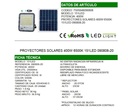 REFLECTOR 400W DE ALUMINIO CON PANEL SOLAR |090808-20|