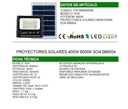 REFLECTOR 400W CON PANEL SOLAR  |066004|