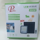 REFLECTOR 200W DE POLIACRILICO CON PANEL SOLAR |090785-20|  