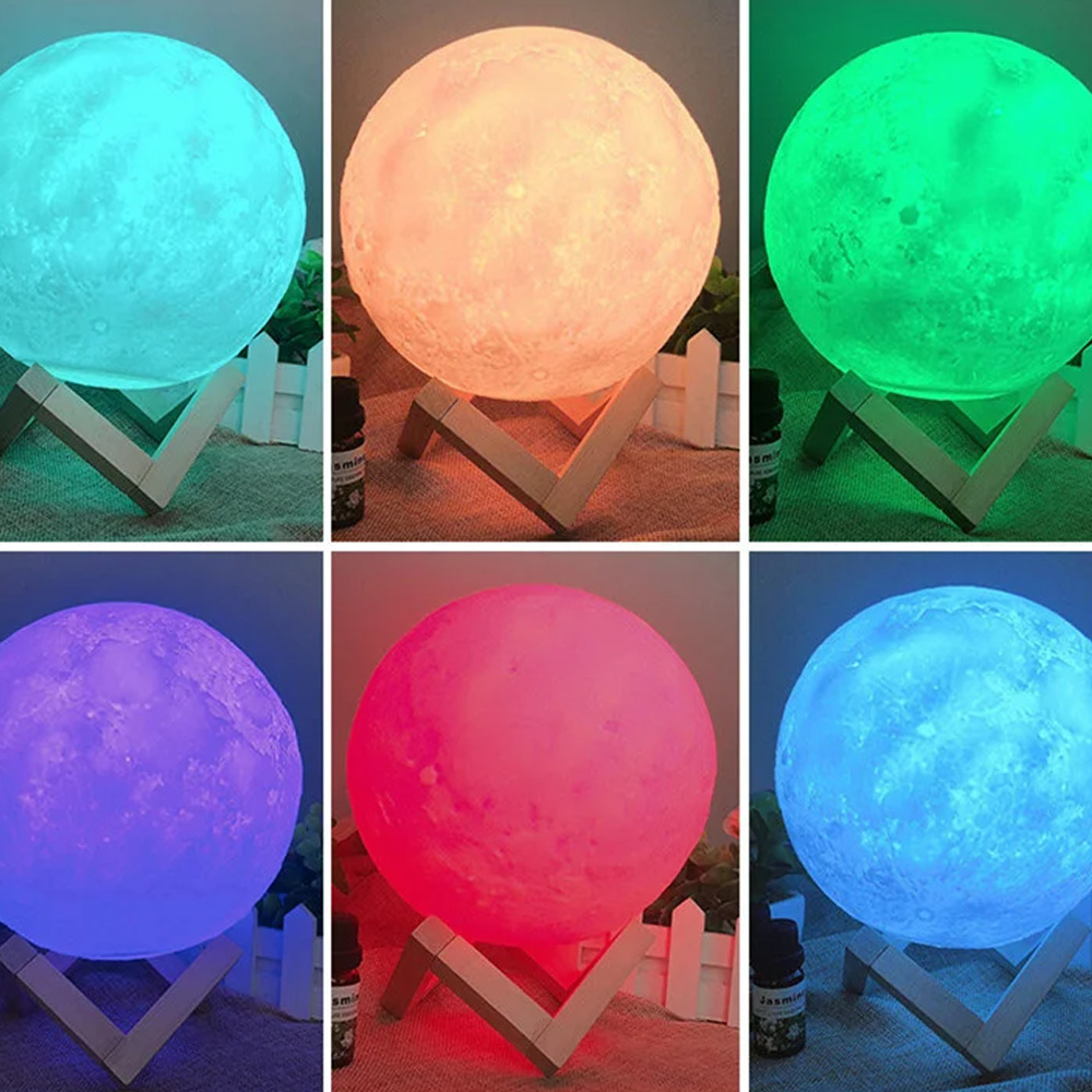 LAMPARA LUNA RGB 20cm |Y644|