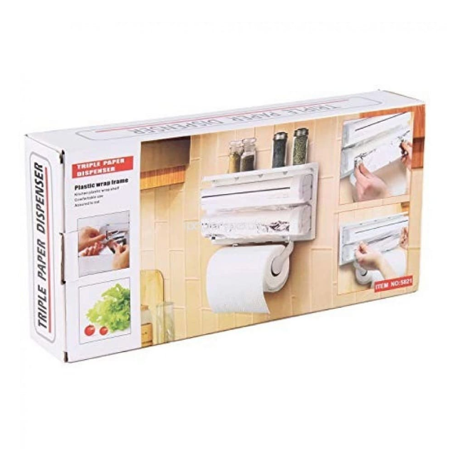 DISPENSADOR TRIPLE DE PAPEL