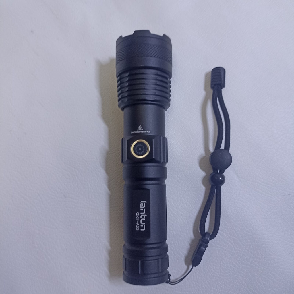 LINTERNA TACTICA LED RECARGABLE |QXY-A55|