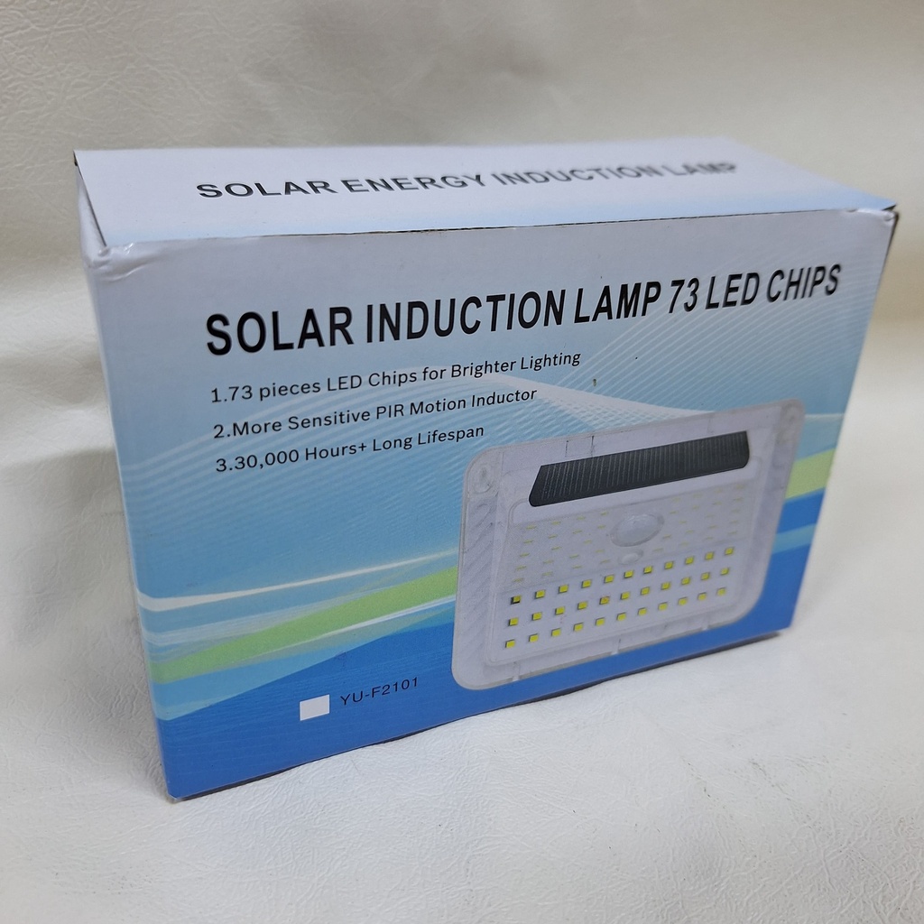 LUZ SOLAR 73 LEDS CON SENSOR DE MOVIMIENTO
