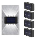 LUZ SOLAR DE PARED 8 LEDs – Pack x2 Unid.