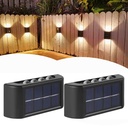 LUZ SOLAR DE PARED 8 LEDs – Pack x2 Unid.