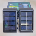 LUZ SOLAR DE PARED 8 LEDs – Pack x2 Unid.