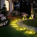 LUCES SOLARES DE PISO - Pack 4 unid.