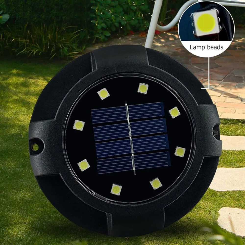 LUCES SOLARES DE PISO - Pack 4 unid.