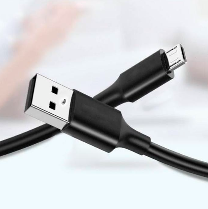 CABLE NEGRO USB A MICRO USB |KCC-1374| CADERAS