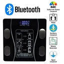 BALANZA CORPORAL BLUETOOTH A PILAS