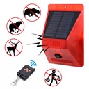 LUZ DE ALARMA SIRENA SOLAR MY-7143