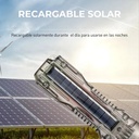 LINTERNA SOLAR Y RECARGABLE JF10930 