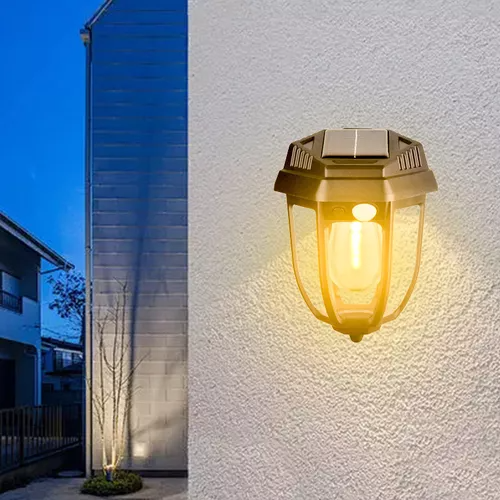 FAROL SOLAR DE PARED Y JARDIN CON SENSOR |K557|