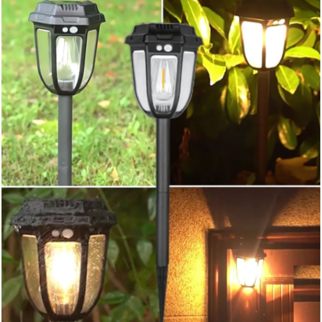 FAROL SOLAR DE PARED Y JARDIN CON SENSOR |TY009|