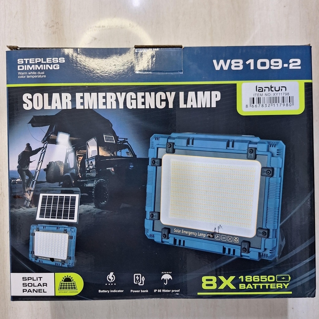 REFLECTOR CON PANEL SOLAR LANTUN 400W |XY11798|