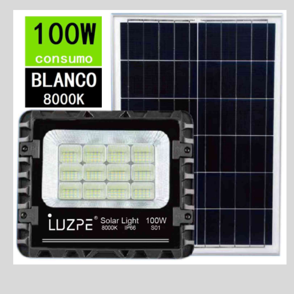 REFLECTOR SOLAR ACAMPANADO 100W |066001| 