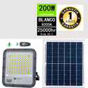 REFLECTOR 200W DE POLIACRILICO CON PANEL SOLAR |090785-20|  