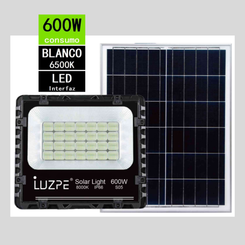 REFLECTOR SOLAR ACAMPANADO 600W |066005| 
