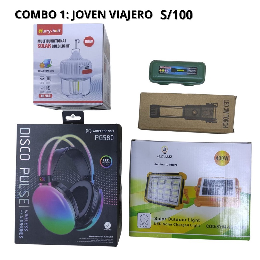COMBO JOVEN VIAJERO